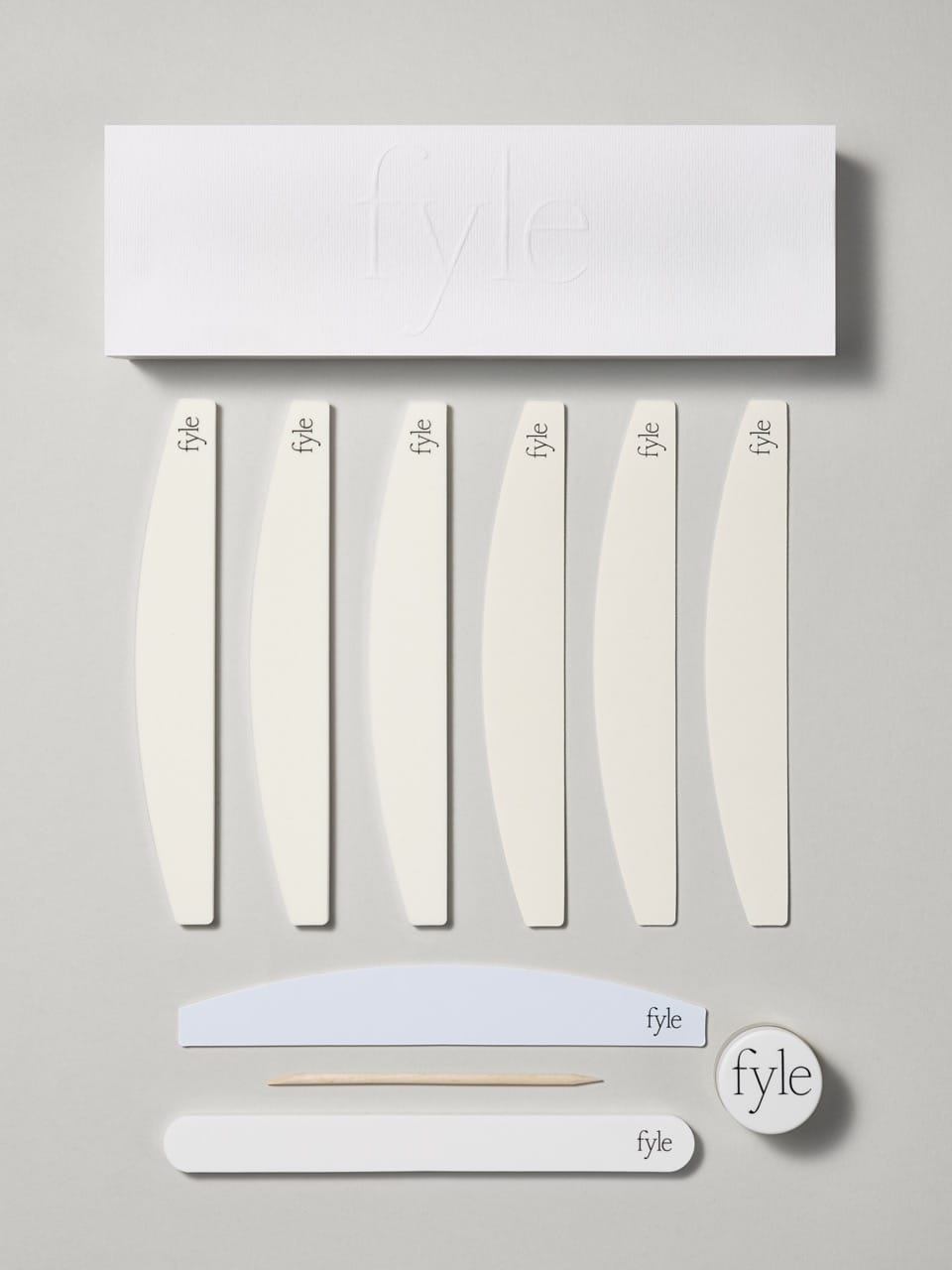 Fyle – Nail, Cuticle & Handcare. Carefully engineered for safe, clean manicures. Nail & Cuticle Care Kit The Kit – Nail and Cuticle Care Manicure Kit