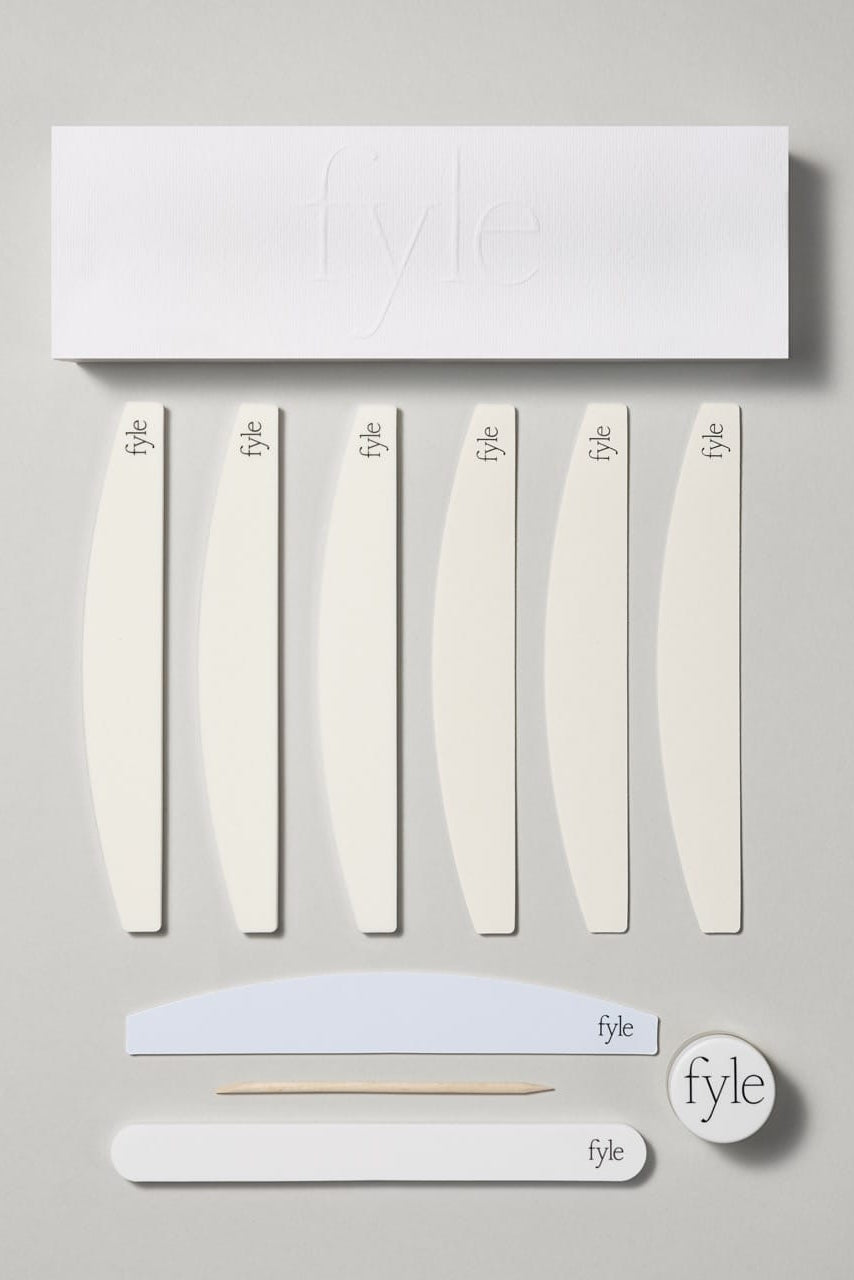 Fyle – Nail, Cuticle & Handcare. Carefully engineered for safe, clean manicures. Nail & Cuticle Care Kit The Kit – Nail and Cuticle Care Manicure Kit